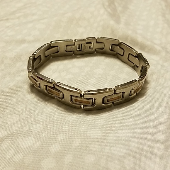 Other - Mens 14kt. & Stainlees and Bracelet